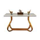 Aparador Decorativo Com Vidro Laqueado 120cm - Base Cebola -