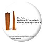 Aparador Decorativo Com Vidro Laqueado Pés Palito 90cm - Azul