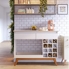 Aparador Decorativo Flynn Off White G29 - Gran Belo