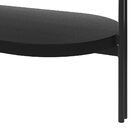 Aparador Decorativo Grimaldi Base Aço Com Detalhe Em Couro Pr