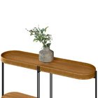 Aparador Decorativo Industrial Sala De Estar Jantar Sintético