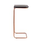 Aparador Decorativo Maurice Com Tampo Em Couro Preto G34 - Gr