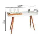 Aparador Decorativo Mila Com Bandeja Sobreposta Pés Palito Of