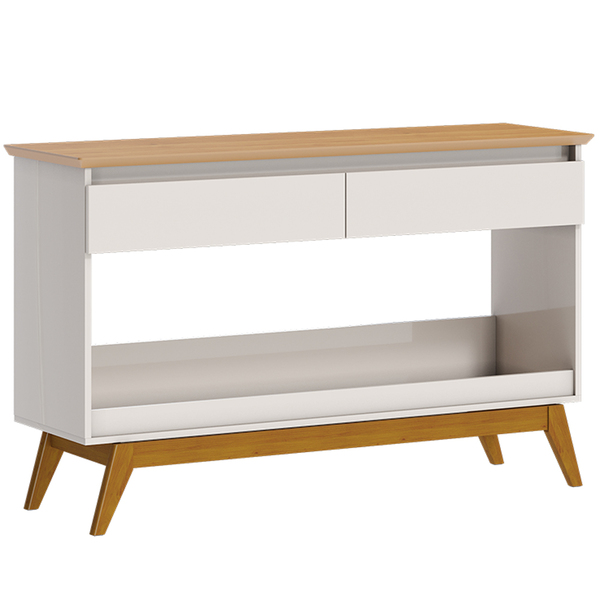 Aparador Decorativo Owen Off White/nature G29 - Gran Belo