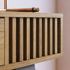 Aparador Decorativo Para Sala De Estar 01 Gaveta Delta C04 Pr