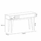 Aparador Dedic Cinza Moonstone  - Fdecor