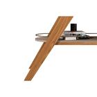 Aparador Doris Com Tampo De Madeira Chanfrado Dj Móveis