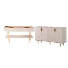 Aparador E Buffet Barret Off White Freijó