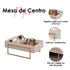 Aparador E Mesa De Centro Ambiente Petri Bali – Dj Móveis