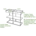 Aparador E Mesa De Centro Estilo Industrial Class Demoliçao P