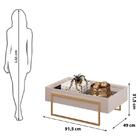 Aparador E Mesa De Centro Pilar Bali – Dj Móveis