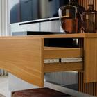 Aparador E Painel Chevalier Cinza Perolizado Tauari