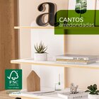 Aparador Eco Friendly Compensado Naval Pietra Branco/borda Co