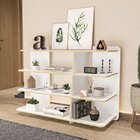 Aparador Eco Friendly Compensado Naval Pietra Branco/borda Co