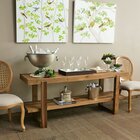 Aparador Em Madeira Maciça 180cm Lisie  Marrom