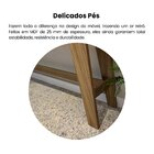 Aparador Em Mdf 2 Gavetas 110cm Palha Carvalho
