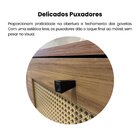 Aparador Em Mdf 2 Gavetas 110cm Palha Carvalho