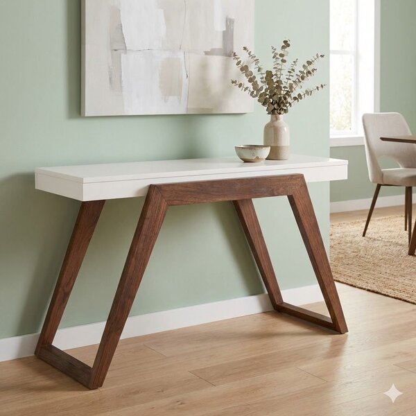 Aparador Em Para Sala De Estar Flexus Com Vidro 120cm Mdf Bra