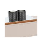 Aparador Envira Off White E Amêndoa