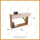 Aparador Envira Off White E Amêndoa