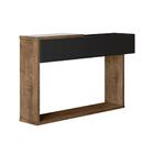 Aparador Envira Preto E Amêndoa