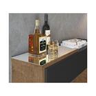 Aparador Envira Preto E Amêndoa