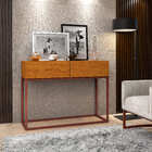 Aparador Eros 90cm  Naturale Estilo Industrial Naturale/cobre