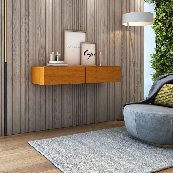 Aparador Eros 90cm De Largura Suspenso Uso Residencial Mdf/md