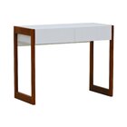 Aparador/escrivaninha Ondas 2 Gavetas Branco