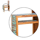 Aparador Esmalteira 80cm Madeira Maciça Pátina