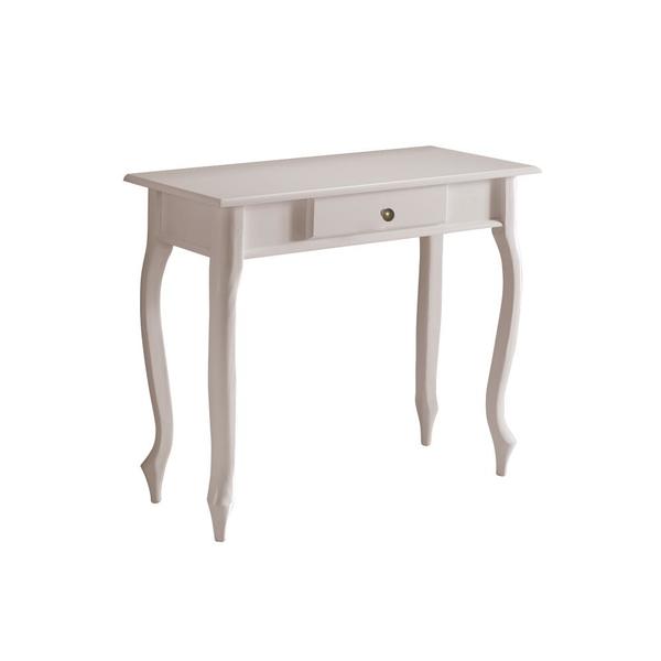 Aparador Estilo Clássico Com 1 Gaveta - Nude