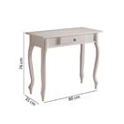 Aparador Estilo Clássico Com 1 Gaveta - Nude