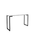 Aparador Estilo Industrial Branco Tx /preto  - Fdecor