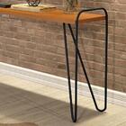 Aparador Estilo Industrial Genova Madeira Natural