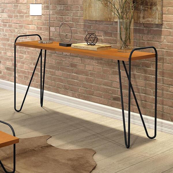 Aparador Estilo Industrial Genova Madeira Natural