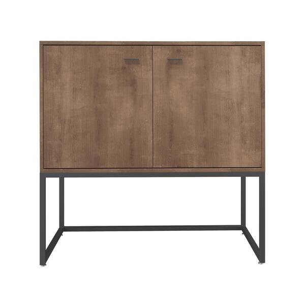 Aparador Estilo Industrial Moderno Buffet 2 Portas