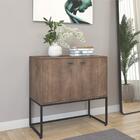Aparador Estilo Industrial Moderno Buffet 2 Portas