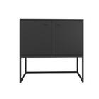 Aparador Estilo Industrial Moderno Buffet 2 Portas