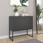 Aparador Estilo Industrial Moderno Buffet 2 Portas