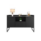 Aparador Estilo Industrial Moderno Buffet 3 Portas