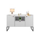 Aparador Estilo Industrial Moderno Buffet 3 Portas