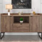 Aparador Estilo Industrial Moderno Buffet 3 Portas