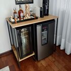 Aparador Estilo Industrial Para Adega E Cervejeira Freijó / P