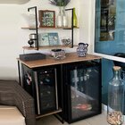 Aparador Estilo Industrial Para Adega E Cervejeira Freijó / P