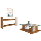 Aparador Frizz 305130 E Mesa De Centro Frizz 304130 Natutrale