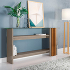 Aparador Frizz 305133 E Mesa De Centro Frizz 304133 Fendi Nat