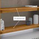 Aparador Frizz Com Tampo De Vidro - Madetec