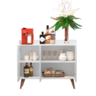 Aparador Galhardo 03 Portas Branco - Jb Tavares Móveis