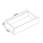 Aparador Gaveteiro Duplo Moderno Penteadeira Salão De Beleza