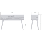 Aparador Genebra Marrom